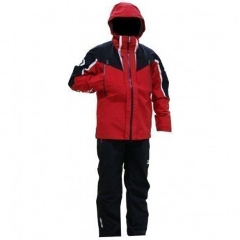 Костюм непромокаемый дышащий DAIWA GORE-TEX DR-1504 Red 4XL Костюм непромокаемый дышащий DAIWA GORE-TEX DR-1504 Red 4XL